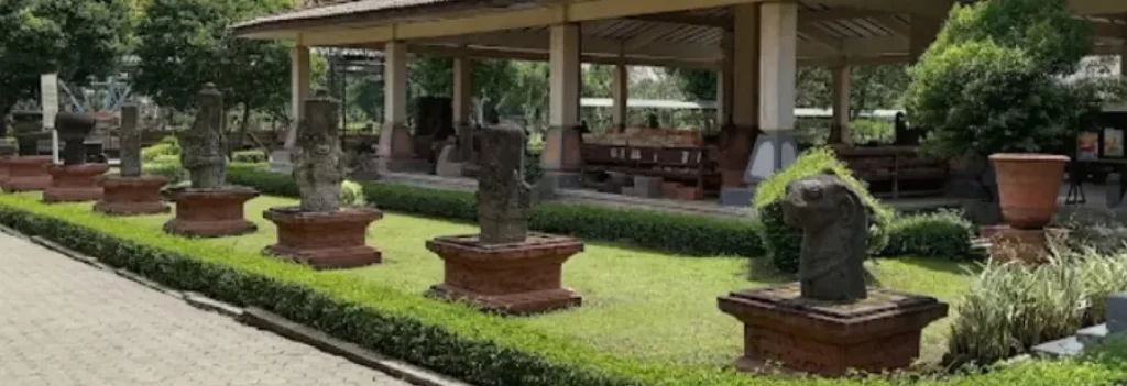 Exterior view of Museum Majapahit in Trowulan, Mojokerto, Indonesia
